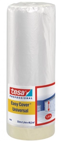 Een tesa afdekfolie easy cover universele 1 800 mmx33 m koop je bij NiceSupplies.nl