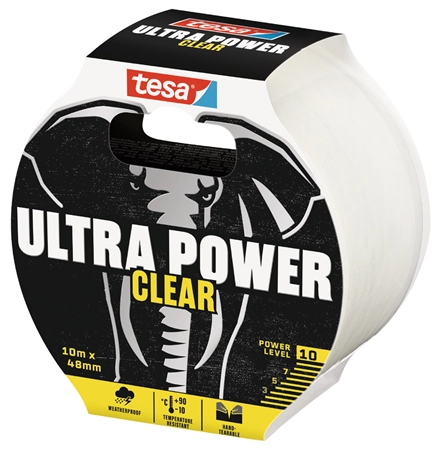 Een tesa reparatietape ultra power clear 48 mmx10,0 m koop je bij NiceSupplies.nl