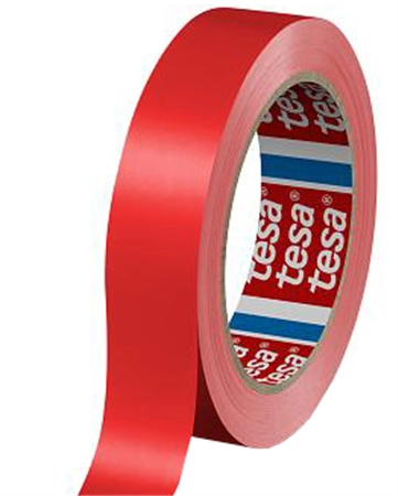 Een tesa verpakkingsplakband 60404 9 mmx66 m rood koop je bij NiceSupplies.nl