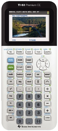 Een texas instruments rekenmachine ti-83 premium ce koop je bij NiceSupplies.nl