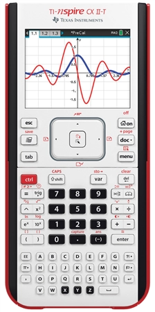 Een texas instruments rekenmachine ti-nspire cx-ii t koop je bij NiceSupplies.nl