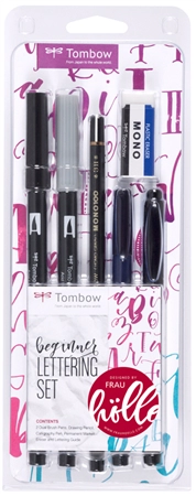 Een tombow handlettering-set beginner 6 stuks set koop je bij NiceSupplies.nl