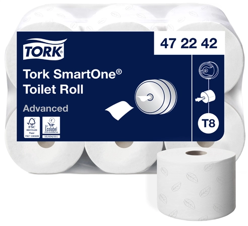 Een tork grote rollen-toiletpapier smartone 2-laags 207 m koop je bij NiceSupplies.nl