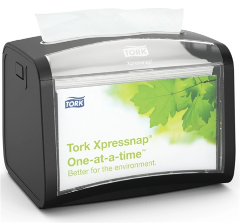 Een tork xpressnap servetten-tischdispenser wit koop je bij NiceSupplies.nl