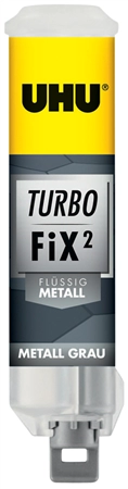 Een uhu 2-componenten-lijm turbo fix vloeibaar metalen 10 g koop je bij NiceSupplies.nl