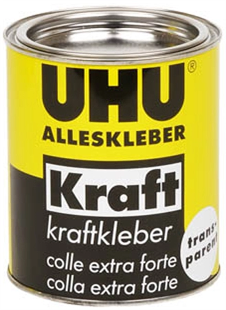 Een uhu alleslijm kraft transparant 650gr doosje koop je bij NiceSupplies.nl