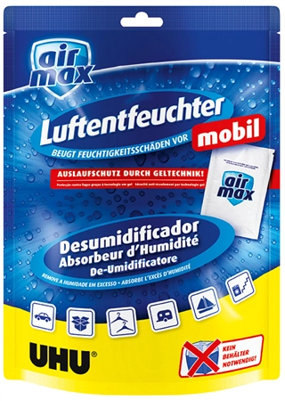 Een uhu luchtverfrisser airmax mobiel 100gr koop je bij NiceSupplies.nl