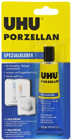 Een uhu speciaal lijm porselein 30gr in tube koop je bij NiceSupplies.nl