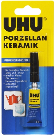 Een uhu speciaal secondelijm porselein keramiek 3gr in tube koop je bij NiceSupplies.nl