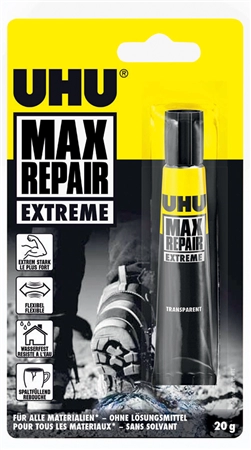 Een uhu universeel lijm max repair extreeme 8gr tube koop je bij NiceSupplies.nl