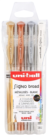 Een uni-ball Signo 4er koop je bij NiceSupplies.nl