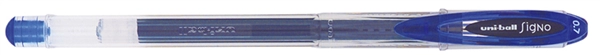 Een uni-ball gelpen signo um-120 blauw koop je bij NiceSupplies.nl