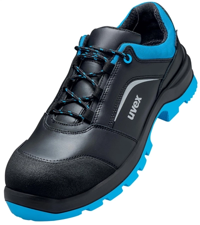 Een uvex 2 xenova schoenen laag s3 src gr. 41 zwart/blauw koop je bij NiceSupplies.nl