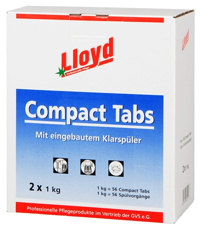 Een vaatwasmachinestabs 2x1 kg zak 112 tabs koop je bij NiceSupplies.nl