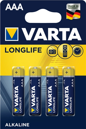 Een varta alkaline batterij longlife micro aaa-lr03 koop je bij NiceSupplies.nl