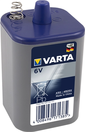 Een varta batterij 6v 4r25 10ah zinkchlorid koop je bij NiceSupplies.nl