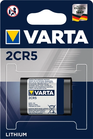 Een varta foto-batterij professional lithium 2cr5 6 0 volt koop je bij NiceSupplies.nl