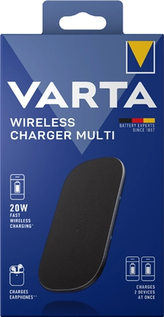 Een varta inductie-oplader wireless charger multi 20 w koop je bij NiceSupplies.nl