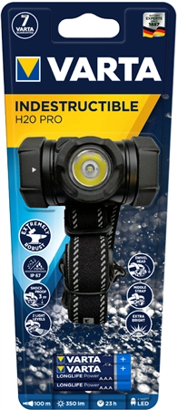 Een varta koplamp indestructible h20 pro inkl 3 micro aaa koop je bij NiceSupplies.nl