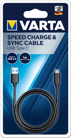 Een varta laadkabel en datakabel met usb 31 type c adapter koop je bij NiceSupplies.nl