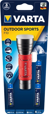 Een varta led-zaklamp outdoor sport flashlight 3 aaa koop je bij NiceSupplies.nl