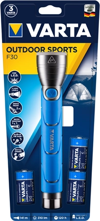 Een varta led-zaklamp outdoor sport flashlight 3 c koop je bij NiceSupplies.nl