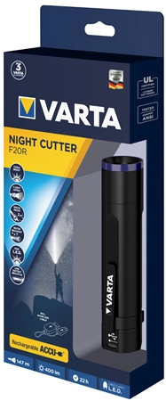 Een varta premium-zaklamp night cutter f20r koop je bij NiceSupplies.nl