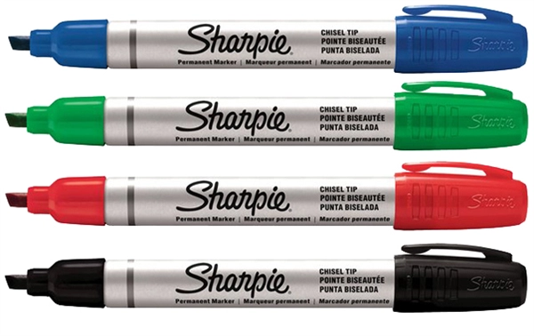 Een viltstift sharpie voor rond zwart 1 5-3mm koop je bij NiceSupplies.nl