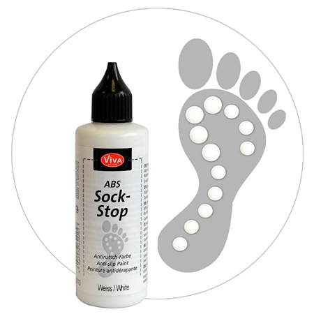 Een viva decor abs sock-stop 82 ml weiss koop je bij NiceSupplies.nl