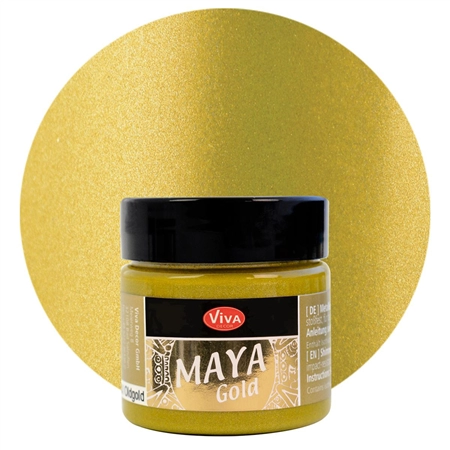 Een viva decor maya goud 45 ml altgoud koop je bij NiceSupplies.nl