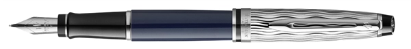 Een waterman vulpen expert l'essence du bleu blauw c.c. koop je bij NiceSupplies.nl