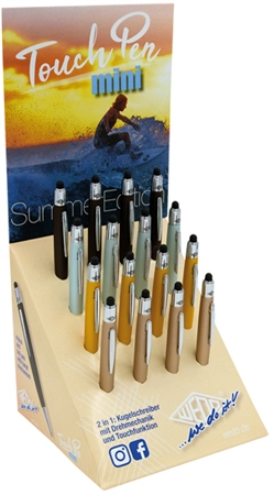 Een wedo eingabestift 2in1 mini summeredition 16 stuks display koop je bij NiceSupplies.nl