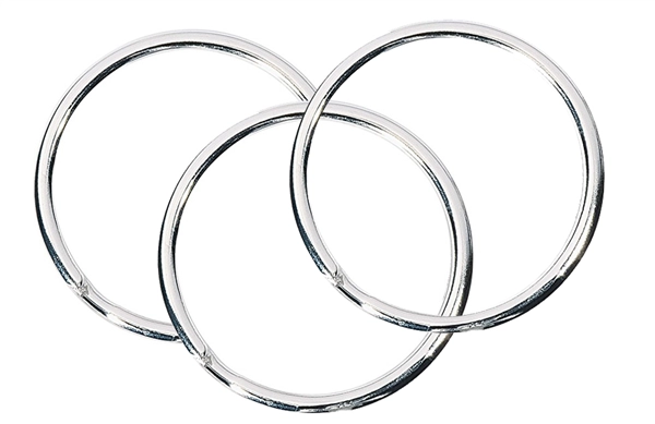 Een wedo metalen sleutelrings diameter 20mm koop je bij NiceSupplies.nl