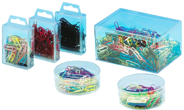 Een wedo paperclips kunststof bekleed 27mm wit koop je bij NiceSupplies.nl