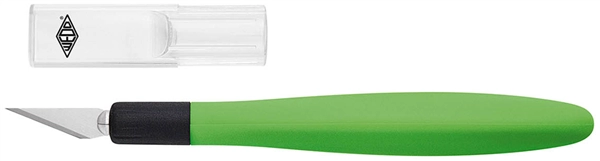 Een wedo scalpel comfortline lengte 150mm appelgroen-zwart koop je bij NiceSupplies.nl