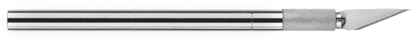 Een westcott hobbymes-scalpel lengte 120mm metaalgrip koop je bij NiceSupplies.nl