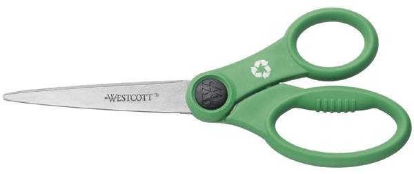 Een westcott schaar kleenearth lengte 130mm groen koop je bij NiceSupplies.nl