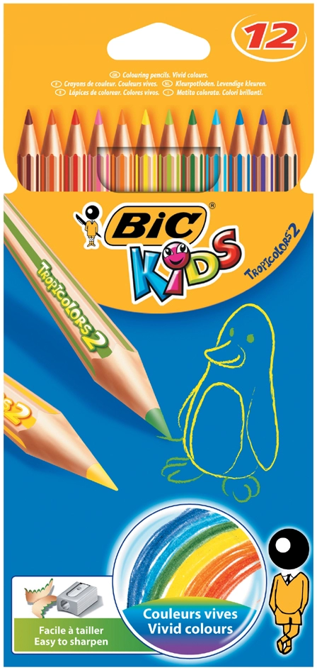 Een BIC KIDS Tropicolors koop je bij NiceSupplies.nl