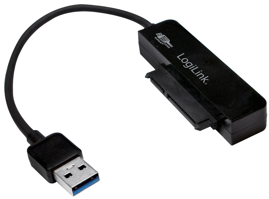 Een Log.USB-SATA Adapter koop je bij NiceSupplies.nl