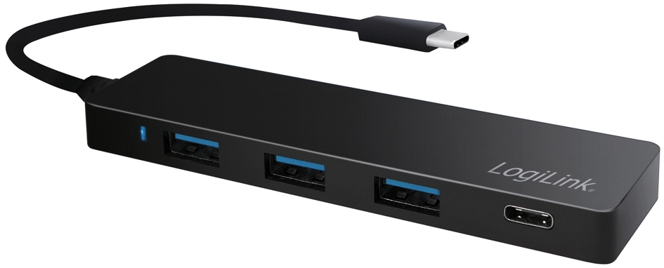 Een LogiL USB-C3.1Hub4Po koop je bij NiceSupplies.nl