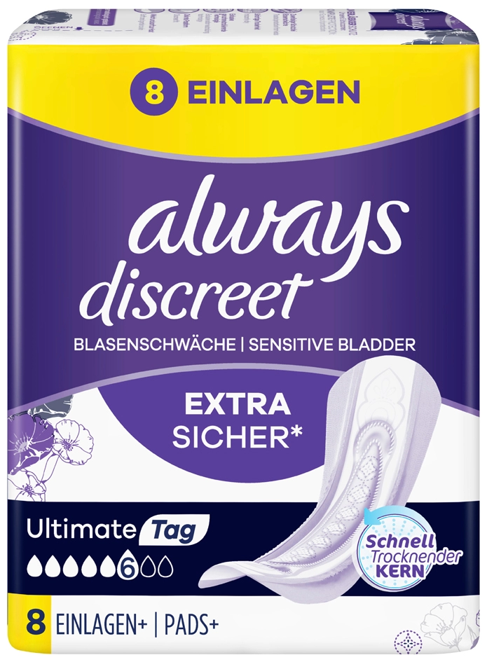 Een always discreet incontinentie-inlegger ultimate tag koop je bij NiceSupplies.nl