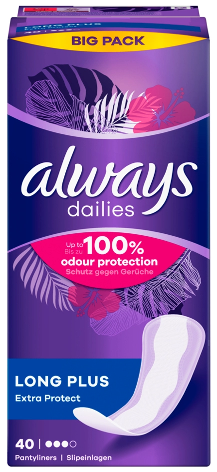 Een always slipinlegger extra protect long plus bigpack koop je bij NiceSupplies.nl