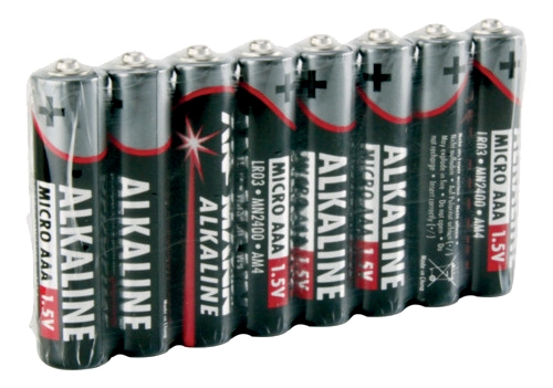 Een ansmann alkaline batterij micro aaa 8 stuks pak koop je bij NiceSupplies.nl