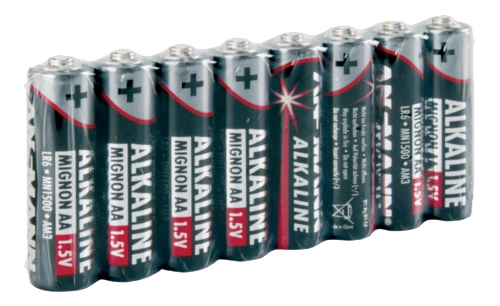 Een ansmann alkaline batterij mignon aa 8 stuks pak koop je bij NiceSupplies.nl