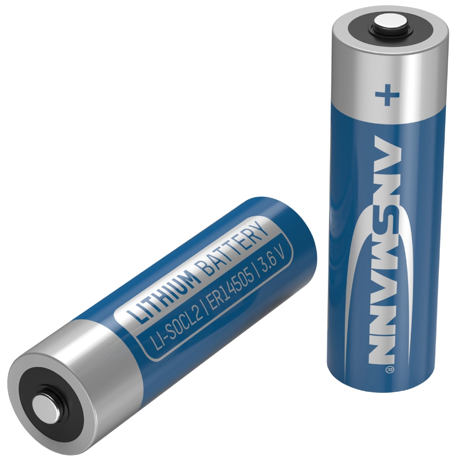 Een ansmann lithium-thionylchlorid batterij er14250 1/2 aa koop je bij NiceSupplies.nl