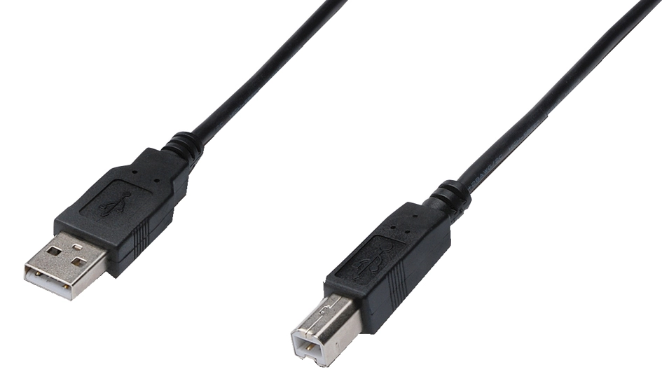 Een ansmann usb 20 aansluitkabel usb-a usb-b stekker 1-8 m koop je bij NiceSupplies.nl