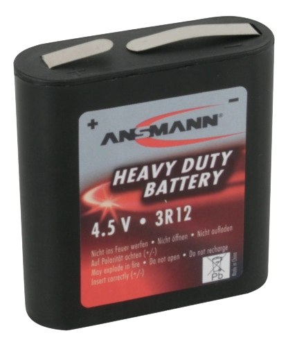 Een ansmann zink-kohle plat-batterij 3r12 4 5 volt koop je bij NiceSupplies.nl