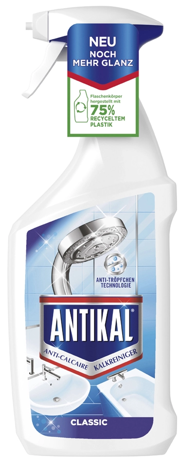 Een antikal kalkreiniger-spray classic 750 ml sprayfles koop je bij NiceSupplies.nl