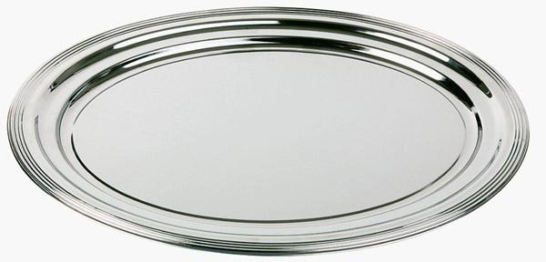 Een aps partyschaal classic (b)460x(t)340 mm zilver koop je bij NiceSupplies.nl