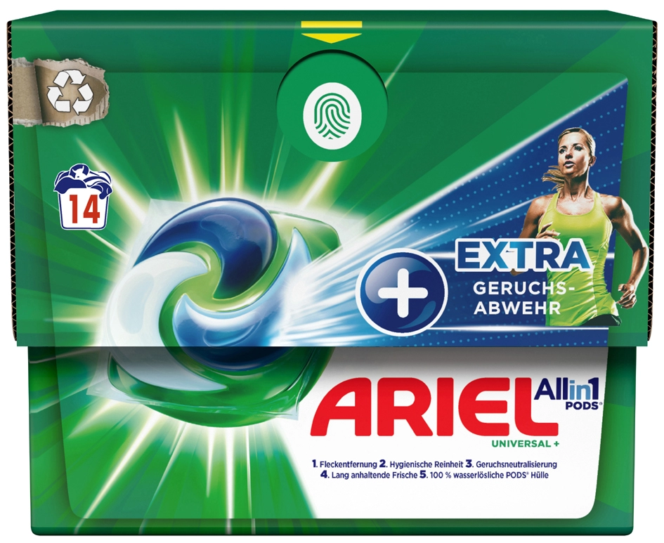 Een ariel all-in-1 pods universeel +extra geruchsabwehr -14wl koop je bij NiceSupplies.nl